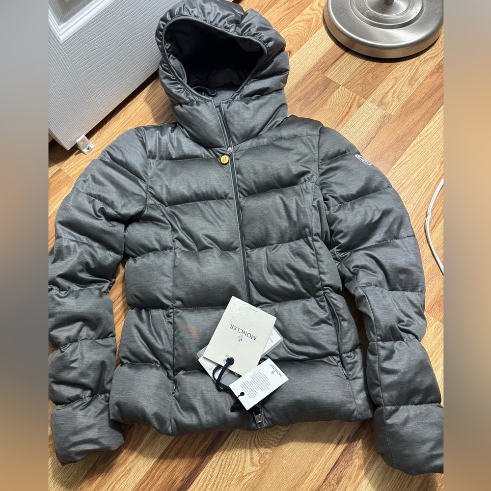 Moncler Women's Gray Puffer Jacket